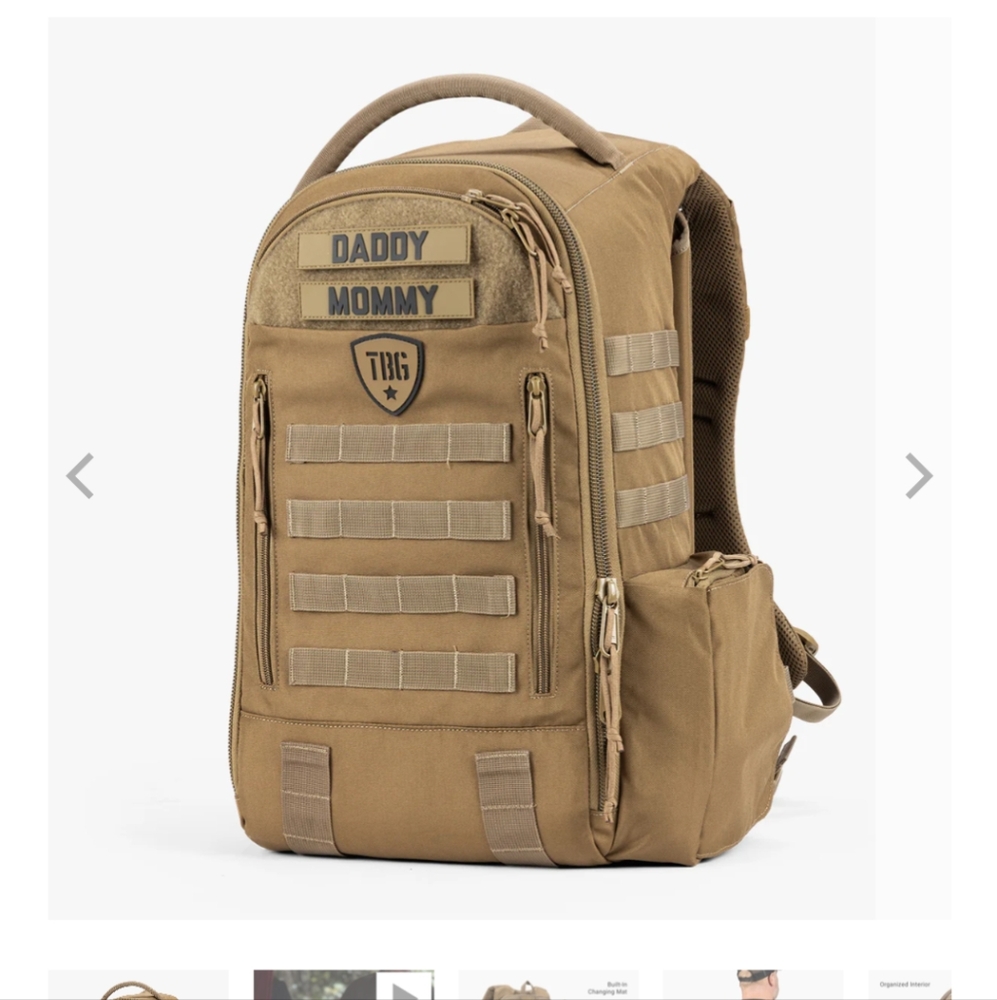 Tactical Baby Gear diaper backpack nwot